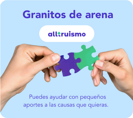 Voluntarios ayudando